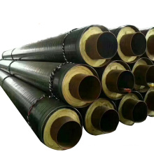 Cold rolled black seamless steel pipe Polyurethane insulation pipe